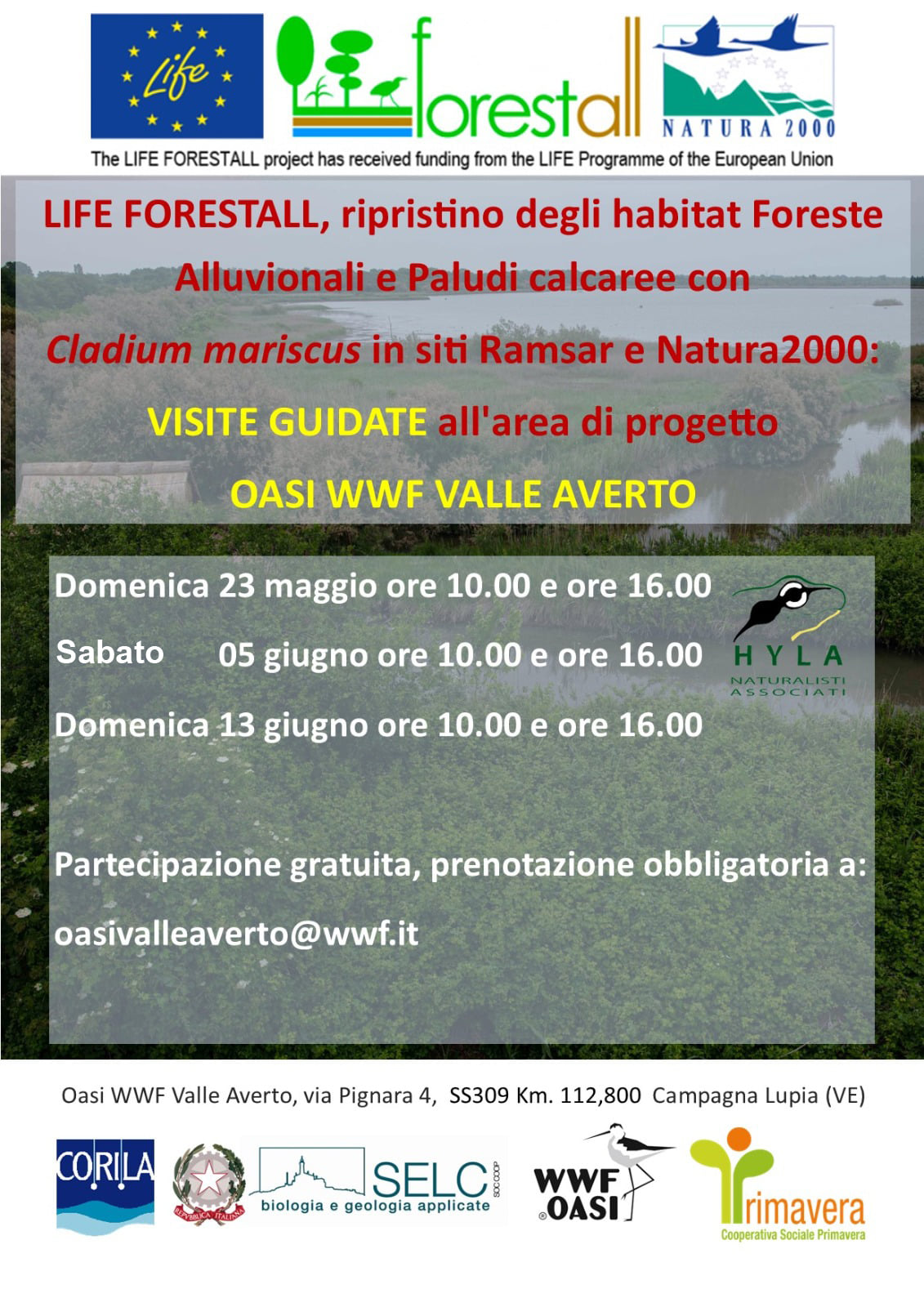 5 giugno 2021: visita guidata gratuita per la Giornata Mondiale dell’Ambiente