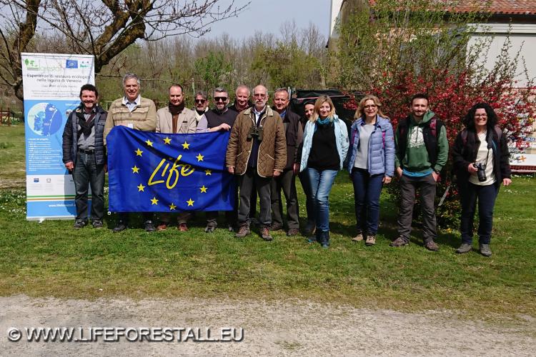 Visita di Monitoraggio 7 aprile 2022 in Oasi WWF di Valle Averto